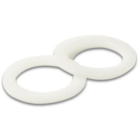 Vibrant -6AN PTFE Washers for Bulkhead Fittings - Pair-Fittings-Vibrant-VIB16892W-SMINKpower Performance Parts