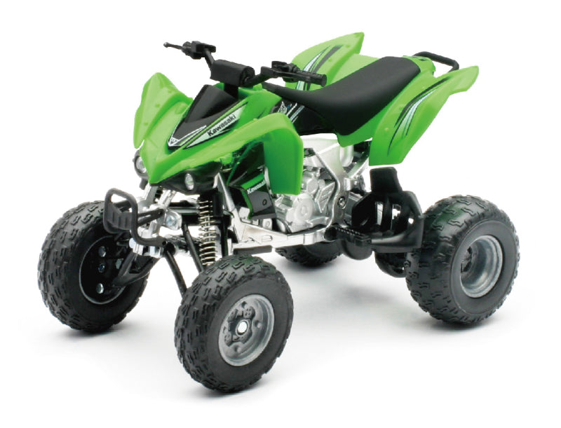 New Ray Toys Kawasaki KFX 450R ATV (Green)/ Scale - 1:12-tuningsupply.com