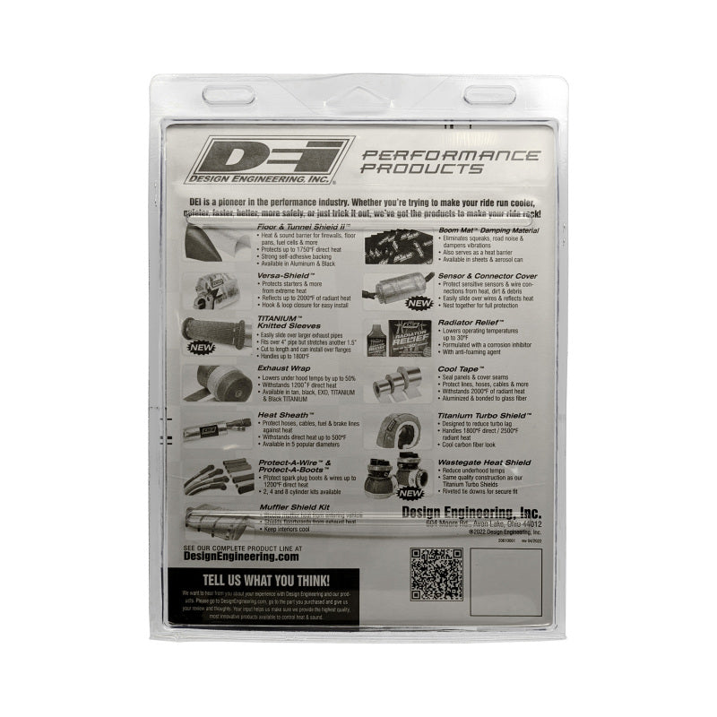 

DEI 10460 - DEI10460 - DEI Reflect-A-Cool 12in x 12in Sheet - Shipped in Europe - Tuningsupply.com
