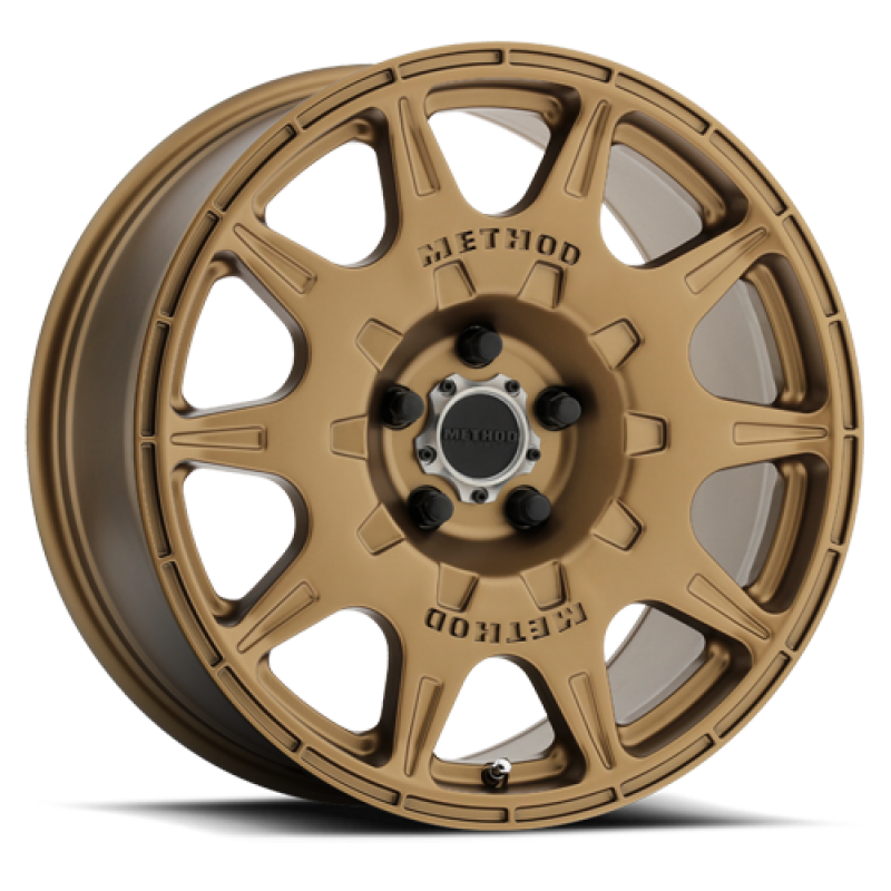 

Method Wheels MR50278012938-2 - MRWMR50278012938-2 - Method MR502 RALLY 17x8 +38mm Offset 5x4.5 67.1mm CB Method Bronze Wheel - Shipped in Europe - Tuningsupply.com
