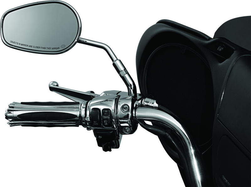 Kuryakyn Mirror Stem 3in Outward Extenders Chrome-tuningsupply.com