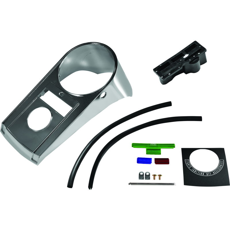 Bikers Choice 68-84FL 71-72 FX 80-86 FXWG 84-95 Softail Chrome Cast Dash Replaces H-D 71241-77T 91-tuningsupply.com