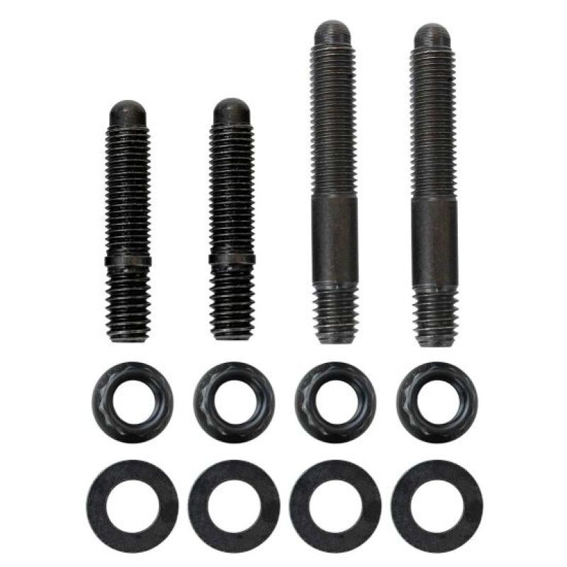 

Moroso 37966 - MOR37966 - Moroso 2PC 5/16in-24 x 1.625in & 2 PC 5/16in-24 X 2.0in Long 12-Point Nuts Carb Stud Kit w/Bracket - Shipped in Europe - Tuningsupply.com
