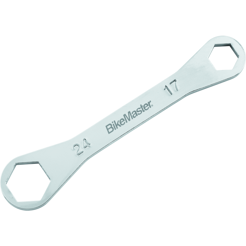 BikeMaster Rider Wrench - 24mm 6-pt x 17mm 6-pt-tuningsupply.com