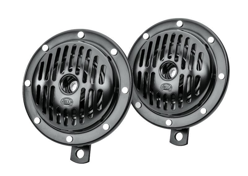 

Hella LA004811042 - HELLA004811042 - Hella Supertone Horn Kit 12V 310/380HZ HTone Black - Shipped in Europe - Tuningsupply.com
