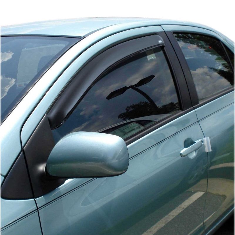 AVS 07-11 Toyota Yaris Coupe Ventvisor In-Channel Window Deflectors 2pc - Smoke-tuningsupply.com