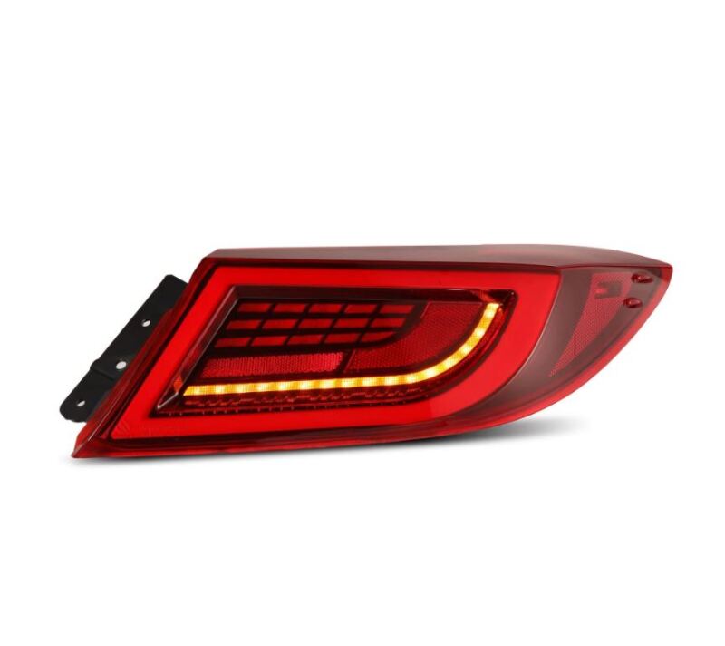 AlphaRex 22-24 Toyota GR86 LUXX LED Taillights Vivid Red-tuningsupply.com