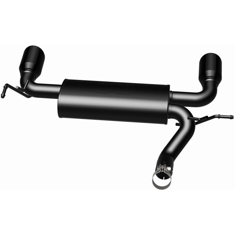 

Magnaflow 15160 - MAG15160 - MagnaFlow 07-17 Jeep Wrangler JK 3.8/3.6L Dual Split Rear Exit Black Axle-Back Exhaust - Shipped in Europe - Tuningsupply.com
