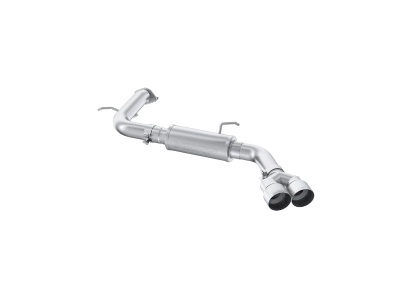 MBRP 21-24 Hyundai Elantra Aluminized Steel 3in Axle-Back Single Rear Exit with Dual Outlet Tip-tuningsupply.com