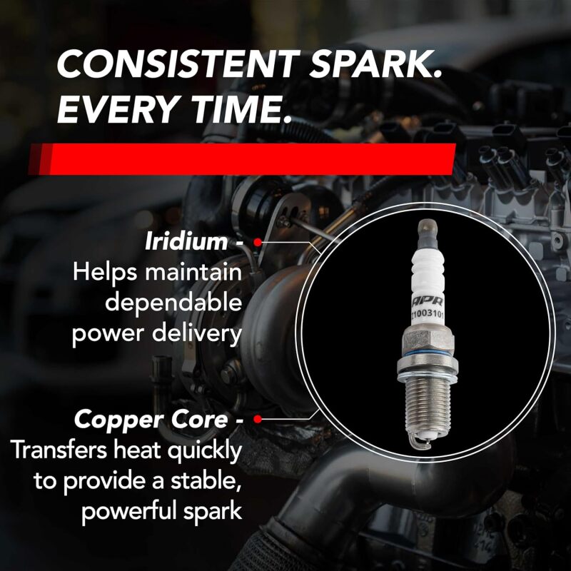 

APR Z1003101 - APRZ1003101 - APR EA888.1/2/EA837/EA113 Iridium Pro Spark Plug - Heat Range 9 - 14mm x 19mm x 16mm - SINGLE - Shipped in Europe - Tuningsupply.com
