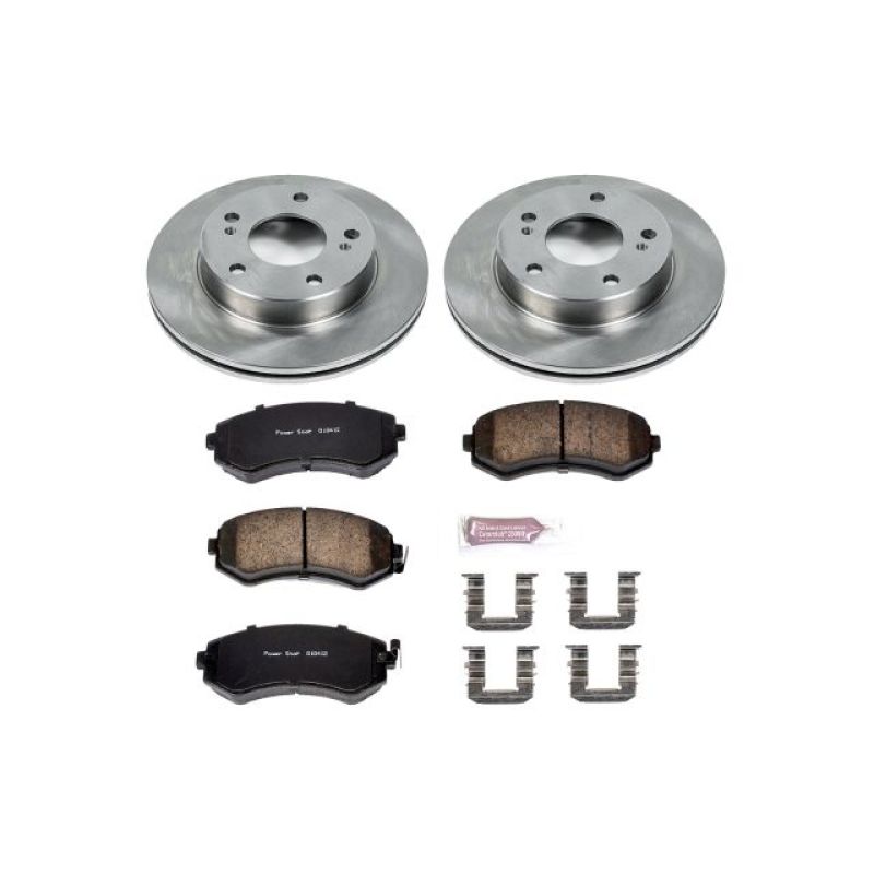 

PowerStop KOE754 - PSBKOE754 - Power Stop 94-96 Nissan 240SX Front Autospecialty Brake Kit - Shipped in Europe - Tuningsupply.com
