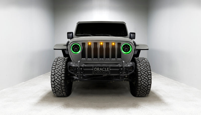 

ORACLE Lighting 5769J-332 - ORL5769J-332 - Oracle Jeep Wrangler JL/Gladiator JT 7in. High Powered LED Headlights (Pair) - Dynamic - Shipped in Europe - Tuningsupply.com
