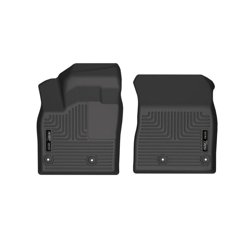 Husky Liners 21-22 Nissan Rogue X-Act Contour Front Floor Liners - Black-tuningsupply.com