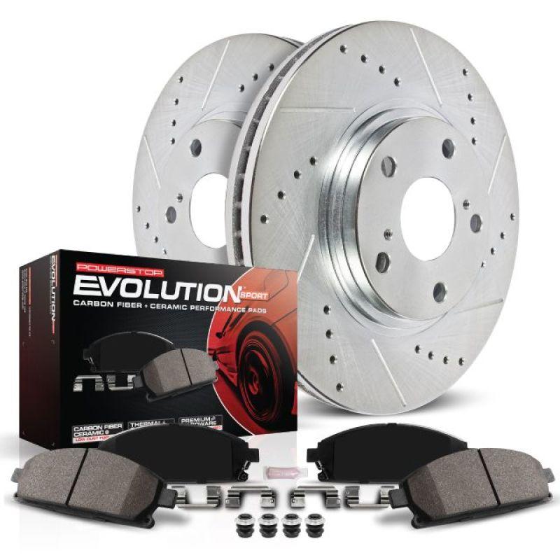 Power Stop 02-06 Acura RSX Front Z23 Evolution Sport Brake Kit-tuningsupply.com