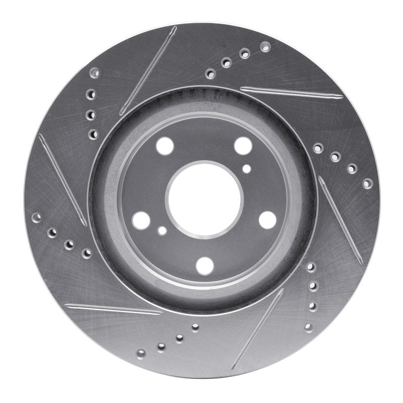 

R1 Concepts 631-21053R - RNC631-21053R - R1 2022-2023 Genesis G70 Front Right Drilled & Slotted Silver Brake Rotor - Shipped in Europe - Tuningsupply.com
