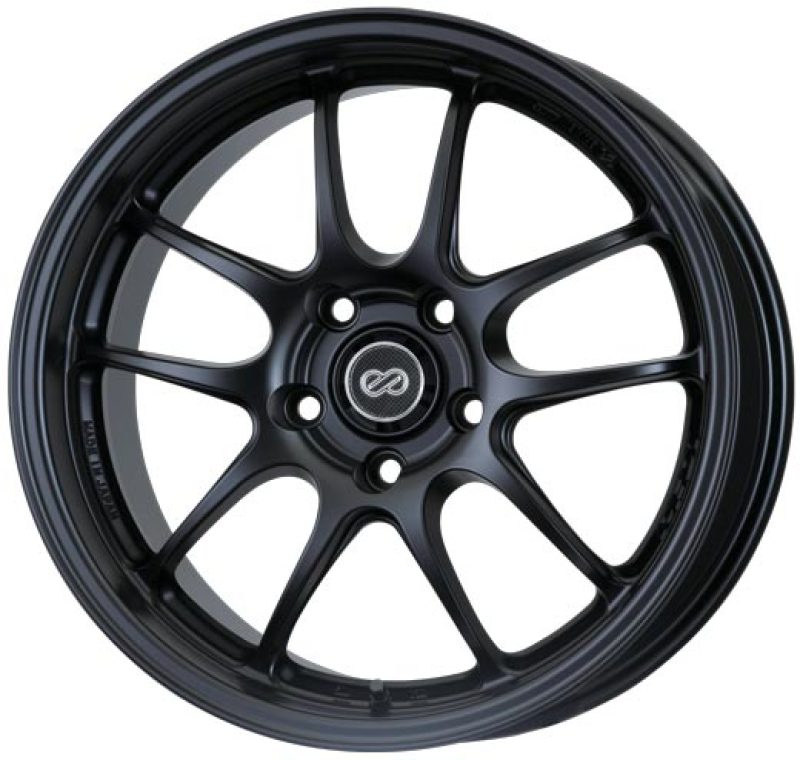 Enkei PF01 17x8 5x114.3 50mm offset Black Wheel-tuningsupply.com