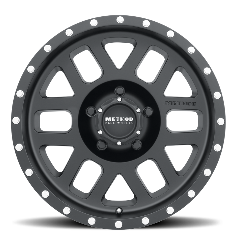 
  

Method Wheels  - MRWMR30678512500 - Method MR306 Mesh 17x8.5 0mm Offset 5x4.5 83mm CB Matte Black Wheel - Shipped in Europe - Tuningsupply.com

