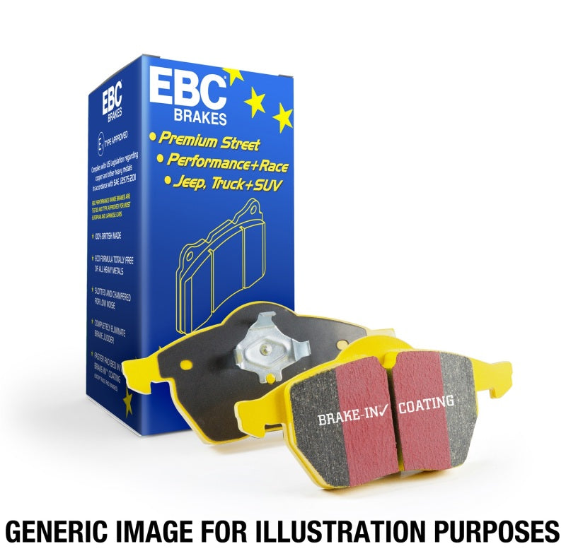 EBC 85-90 Lotus Esprit 2.2 Yellowstuff Front Brake Pads-tuningsupply.com