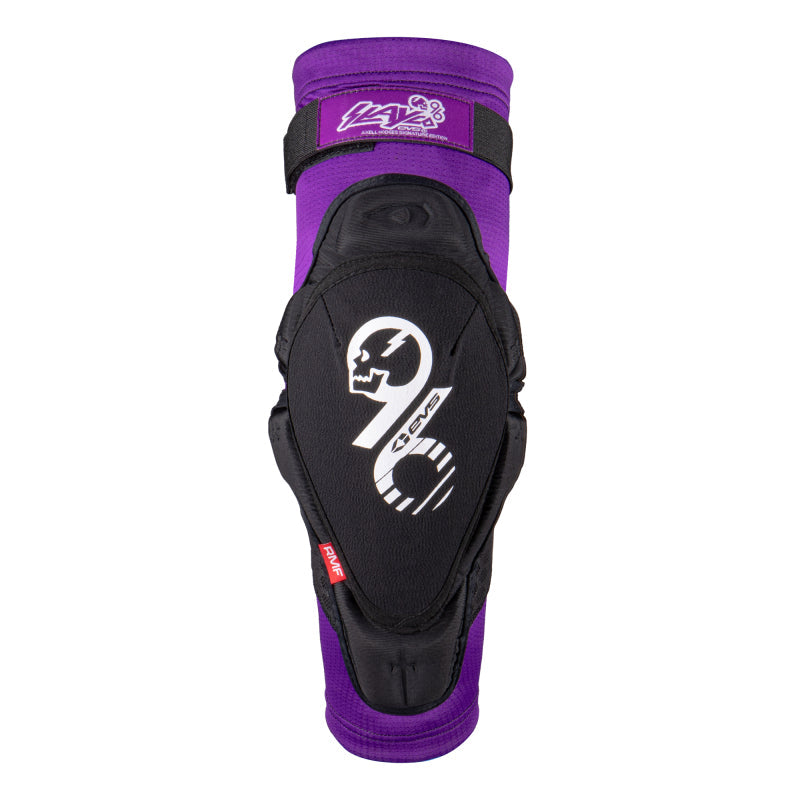 EVS Slayco96 Knee Guard Pair Purple/Black - Youth-tuningsupply.com