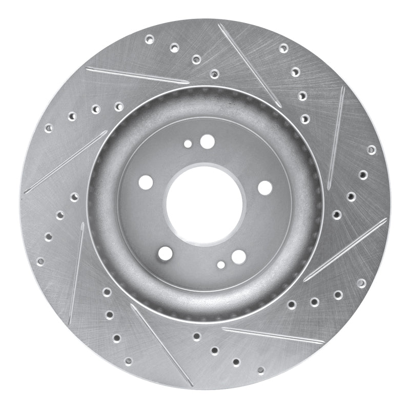 

R1 Concepts 631-21040L - RNC631-21040L - R1 18-23 Genesis G70 Front Left Drilled & Slotted Silver Brake Rotor - Shipped in Europe - Tuningsupply.com
