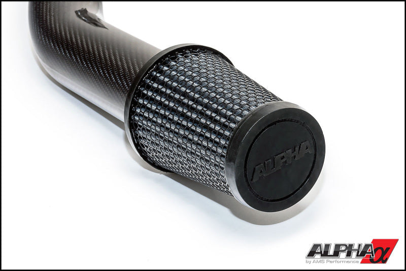 AMS Performance 2009+ Nissan GT-R R35 (CBA/DBA) Alpha Carbon Fiber Intake Pipes for Stock Turbos-tuningsupply.com