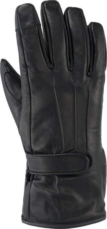 Kuryakyn Leather By River Road Taos Cold Weather Gloves Black - XL-tuningsupply.com