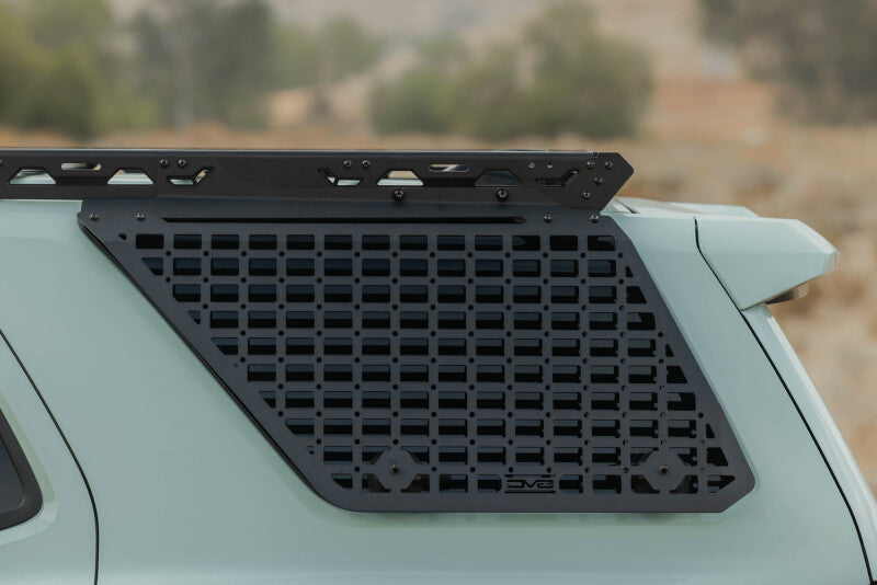 

DV8 Offroad RRTF3-02EMD - DVERRTF3-02EMD - DV8 Offroad 25-26 Toyota 4Runner Exterior Window Molle for DV8 Offroad Roof Rack - Driver - Shipped in Europe - Tuningsupply.com
