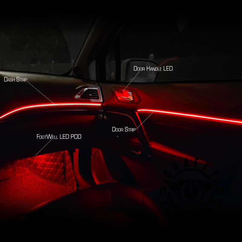 

ORACLE Lighting 4240-332 - ORL4240-332 - Oracle Lighting Dynamic Colorshift 18 Piece Universal Full LED Interior Dash Board Kit - Shipped in Europe - Tuningsupply.com
