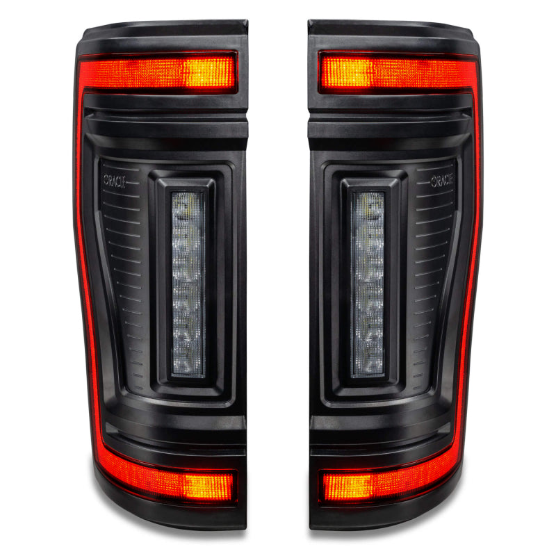 

ORACLE Lighting 5896-504-T - ORL5896-504-T - Oracle Lighting 17-22 Ford F-250/350 (Black Series) Flush Mount LED Tail Lights - Shipped in Europe - Tuningsupply.com
