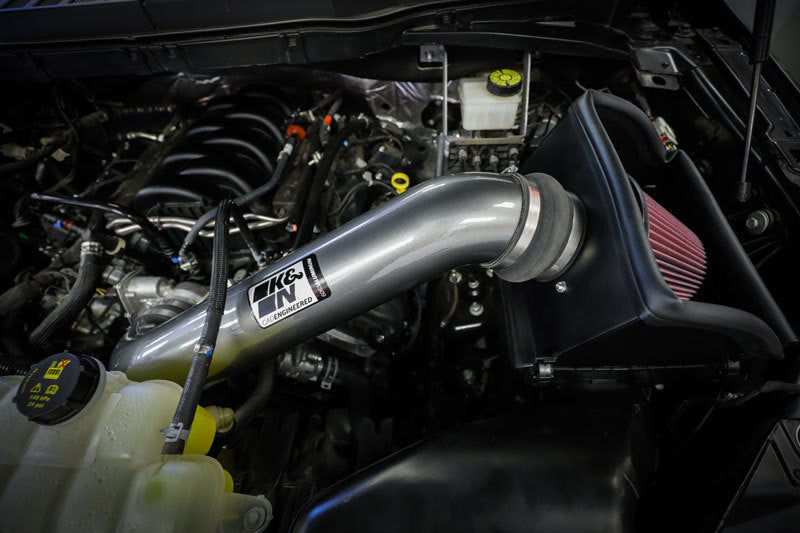 

K&N Engineering 77-2616KC - KNN77-2616KC - K&N 2021+ Ford F-150 V8-5.0L F/I High Flow Performance Intake Kit - Shipped in Europe - Tuningsupply.com
