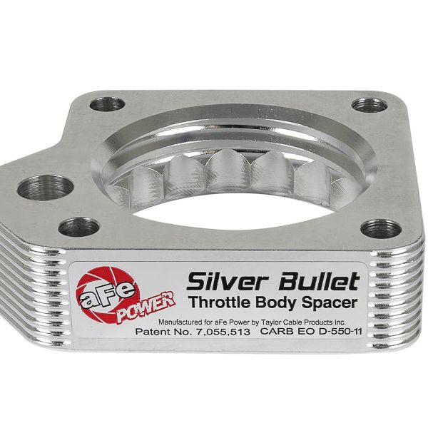 aFe Silver Bullet Throttle Body Spacers TBS Ford Ranger/Explorer 90-01 V6-4.0L (Excluding SOHC)-tuningsupply.com