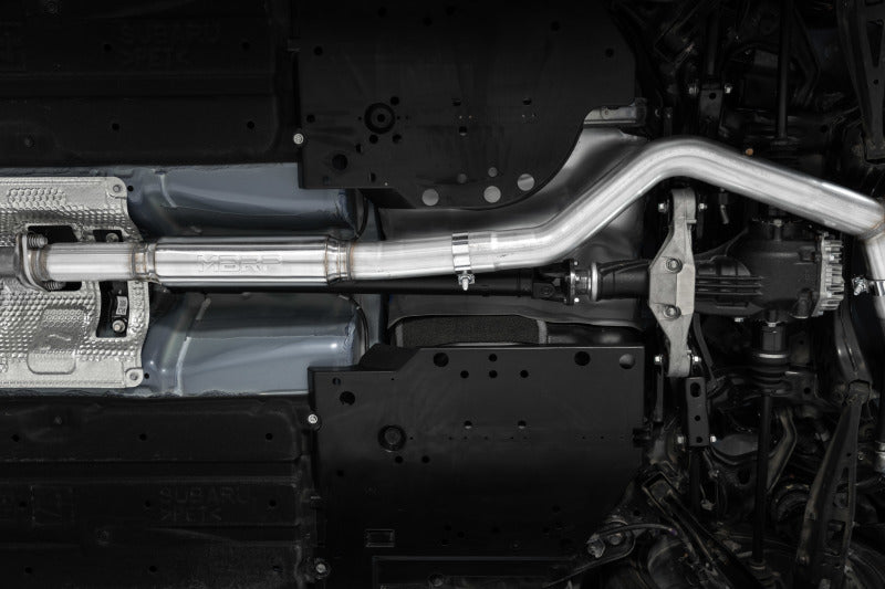 MBRP 2022+ Subaru WRX 3in Cat-Back Dual Split Rear Quad Tips Race Profile Exhaust-tuningsupply.com