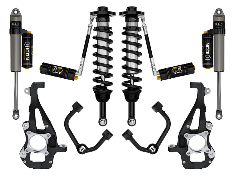 

ICON K93144T - ICOK93144T - ICON 21-24 Ford F150 4WD 3.5-4.5in Stage 4 Suspension System Tubular Cdcv - Shipped in Europe - Tuningsupply.com
