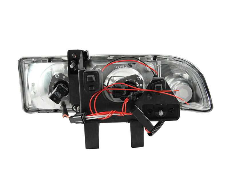 

ANZO 111015 - ANZ111015 - ANZO 1998-2005 Chevrolet S-10 Projector Headlights w/ Halo Black - Shipped in Europe - Tuningsupply.com
