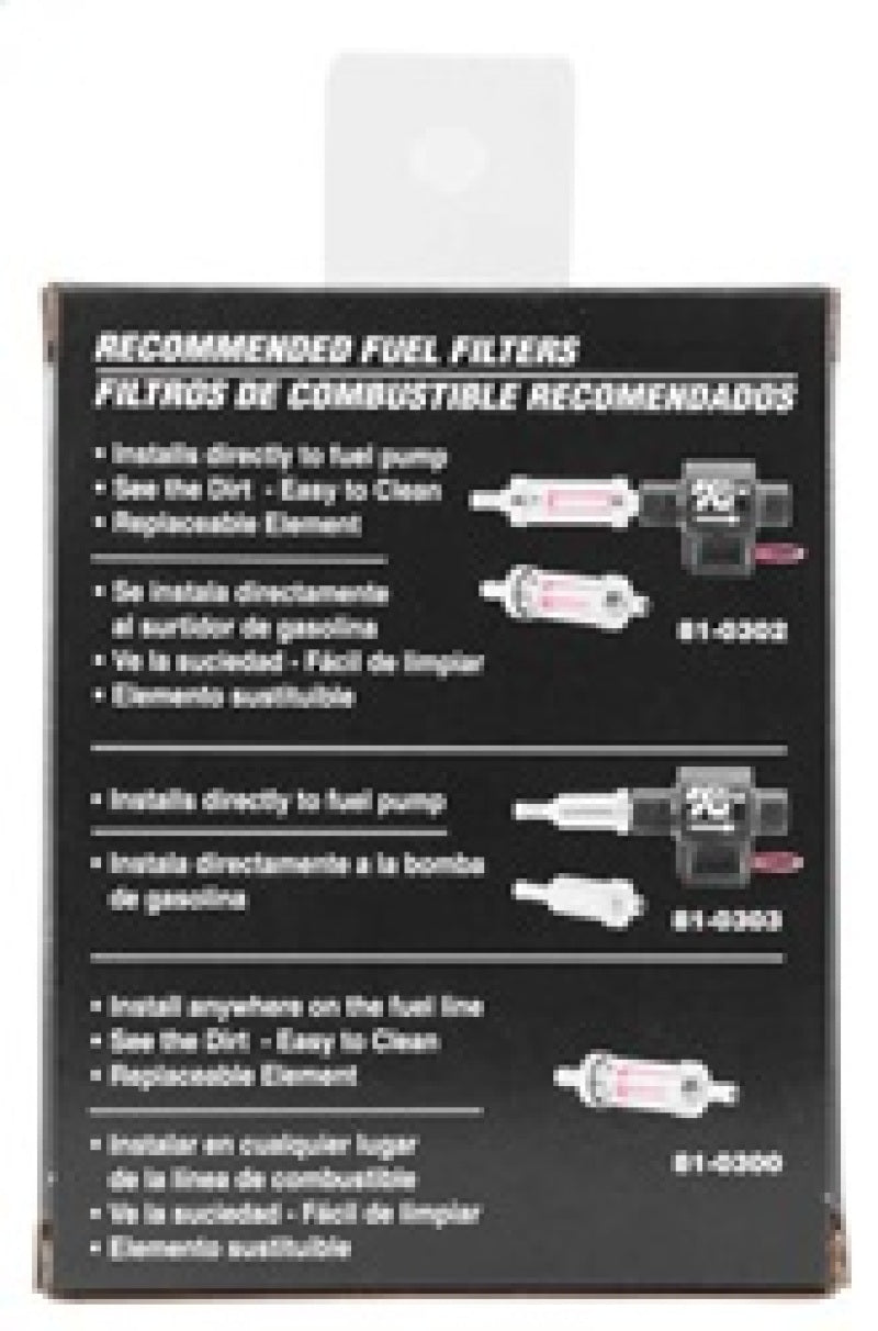 

K&N Engineering 81-0400 - KNN81-0400 - K&N Performance Electric Fuel Pump 1-2 PSI - Shipped in Europe - Tuningsupply.com
