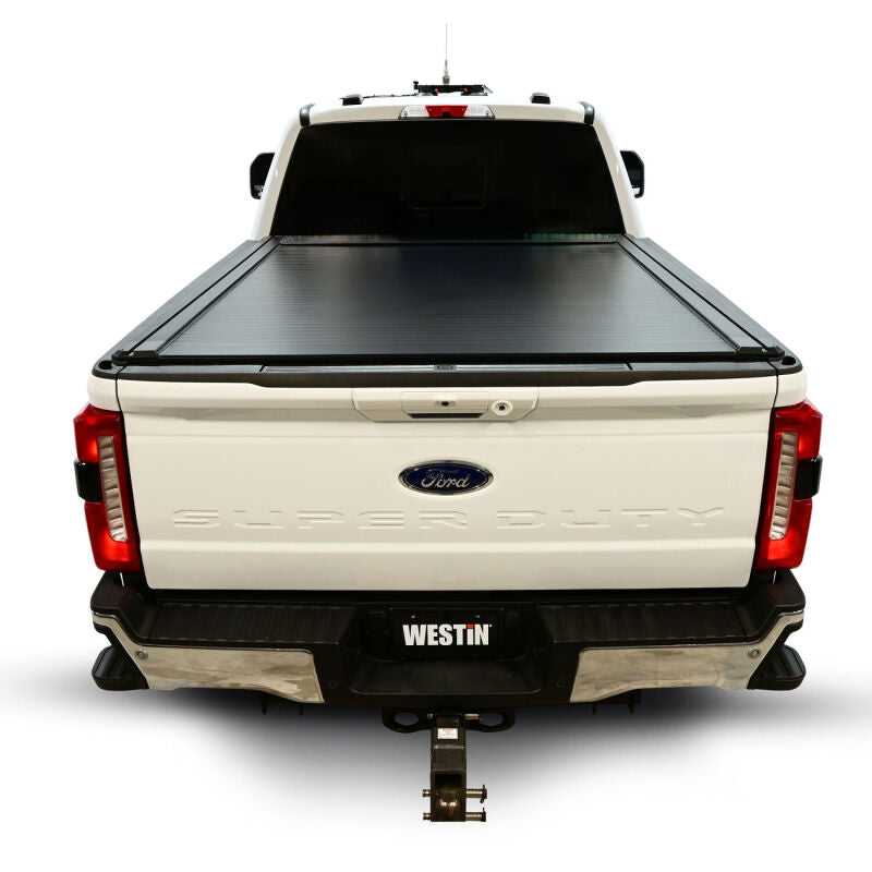

Westin 19-61005 - WES19-61005 - Westin 17-26 Ford F-250/F-350/F-450/F-550 SD 6ft 10in Bed Manual Retractable Tonneau Cover - Black - Shipped in Europe - Tuningsupply.com
