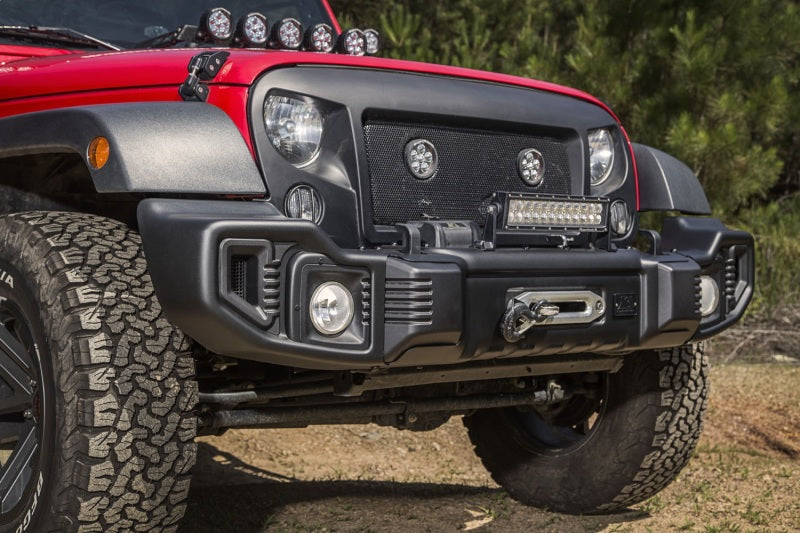 

Rugged Ridge  - RUG11544.01 - Rugged Ridge Spartacus Front Bumper Black 07-18 Jeep Wrangler - Shipped in Europe - Tuningsupply.com
