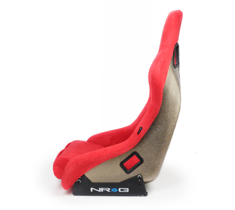 

NRG  - NRGFRP-303RD-ULTRA - NRG FRP Bucket Seat ULTRA Edition - Medium (Red Alcantara/Pearlized Back) - Shipped in Europe - Tuningsupply.com
