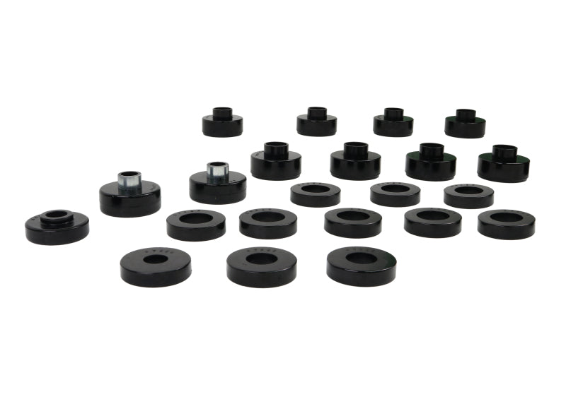 
  

Whiteline W93540 - WHLW93540 - Whiteline 1976-1979 Jeep CJ5 Body Mount Bushing Set - Shipped in Europe - Tuningsupply.com

