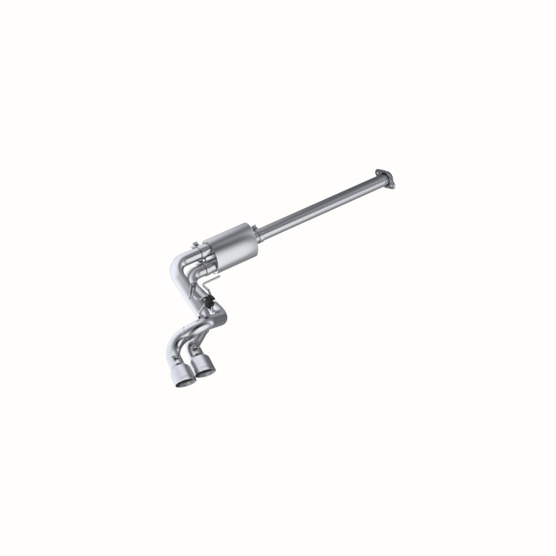 MBRP 09-14 Ford F150 T304 Pre-Axle 4.5in OD Tips Dual Outlet 3in Cat Back Exhaust-tuningsupply.com