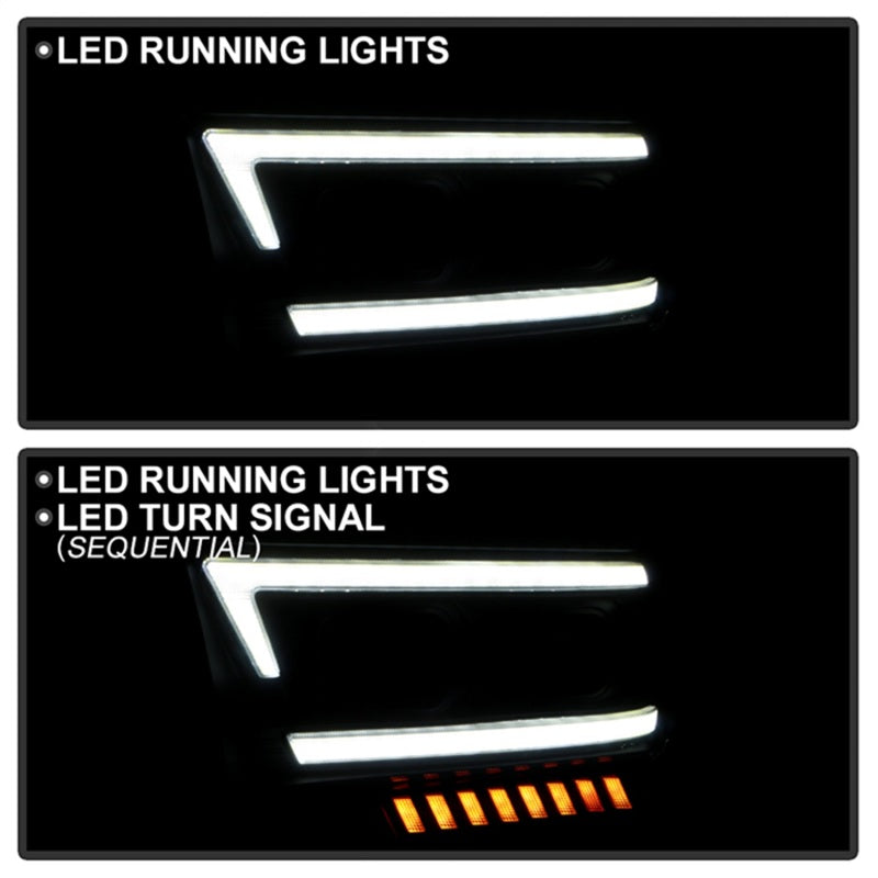 

SPYDER  - SPY5088611 - Spyder 19-22 Dodge Ram 2500 (Halogen Only) Projector Headlights - Black PRO-YD-DR19HDHALSI-SEQ-BK - Shipped in Europe - Tuningsupply.com
