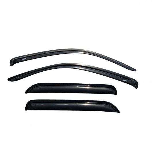 AVS 01-12 Ford Escape Ventvisor Outside Mount Window Deflectors 4pc - Smoke-tuningsupply.com