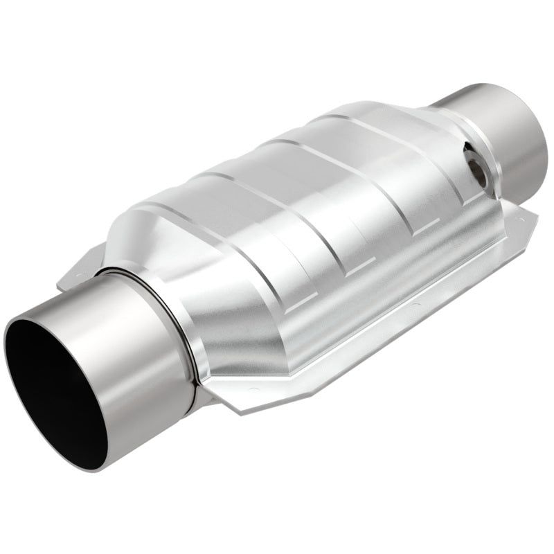 MagnaFlow Conv Univ 3 W/Single O2 Boss-Catalytic Converter Universal-Magnaflow-MAG94139-SMINKpower Performance Parts