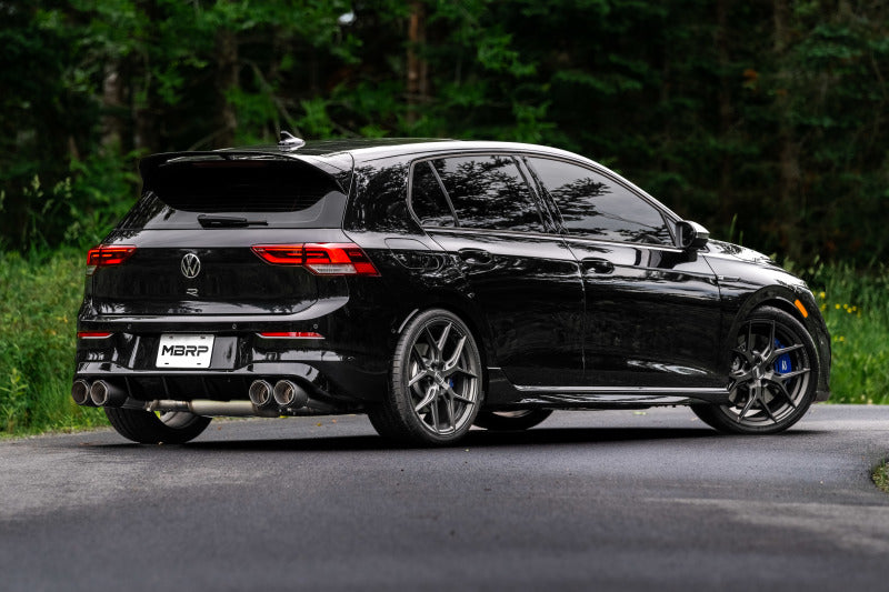 

MBRP PS46133CF - MBRPS46133CF - MBRP 2022 Volkswagen Golf R MK8 T304 Stainless Steel 3in Cat-Back, Quad Rear Exit- Carbon Fiber Tip - Shipped in Europe - Tuningsupply.com
