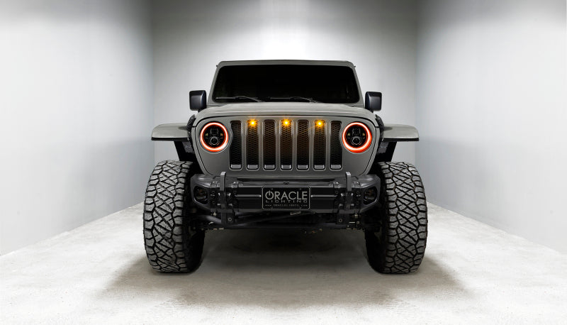 

ORACLE Lighting 5769J-332 - ORL5769J-332 - Oracle Jeep Wrangler JL/Gladiator JT 7in. High Powered LED Headlights (Pair) - Dynamic - Shipped in Europe - Tuningsupply.com
