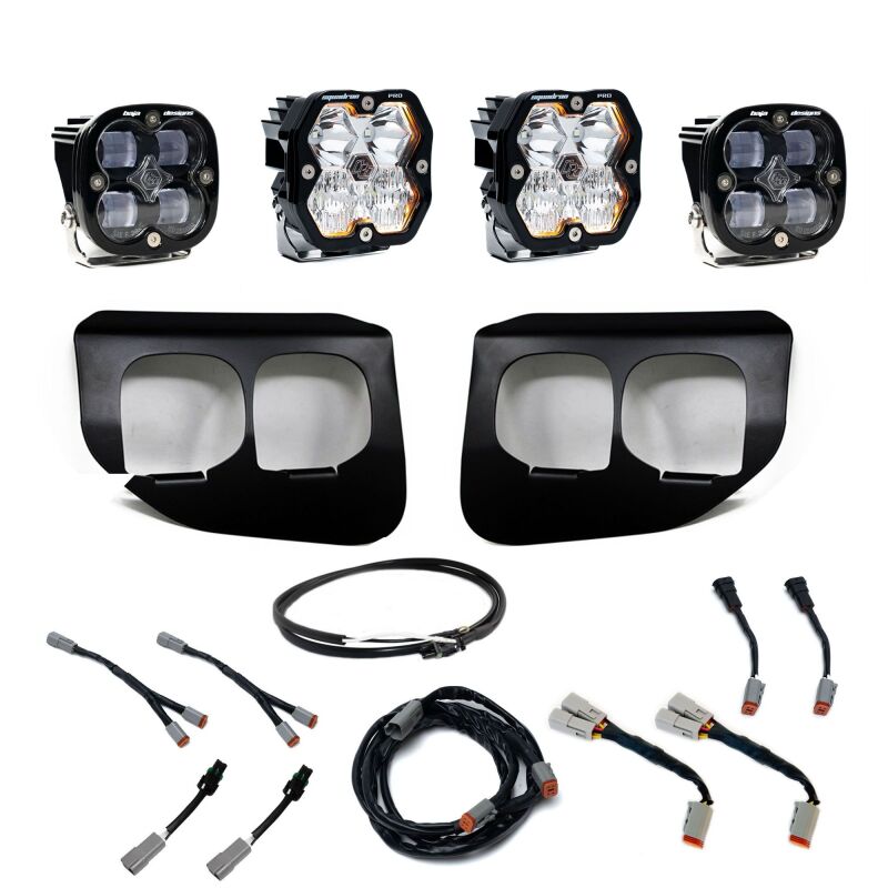 

Baja Designs 440039UP - BAJ440039UP - Baja Designs 20-22 Ford SD Squadron Pro/SAE 2.0 Dual Fog Pocket Kit Upfitter (SAE Fog) - Clear - Shipped in Europe - Tuningsupply.com
