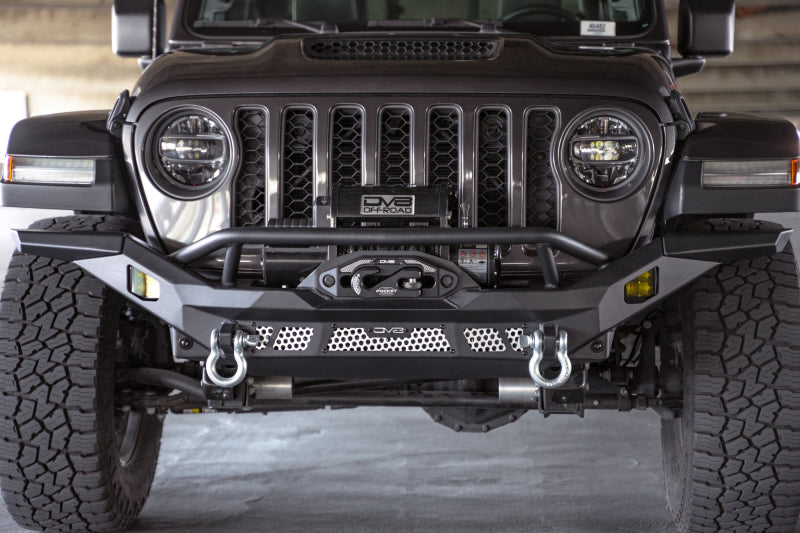 

DV8 Offroad FBJL-12 - DVEFBJL-12 - DV8 Offroad 07-18 Jeep Wrangler JK / 18-23 Wrangler JL / 20-23 Gladiator JT MTO Series Front Bumper - Shipped in Europe - Tuningsupply.com
