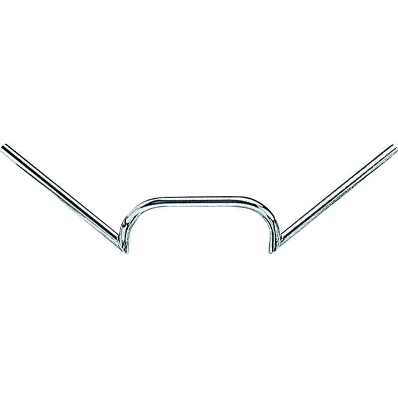 BikeMaster Clubman Handlebar - Chrome-tuningsupply.com