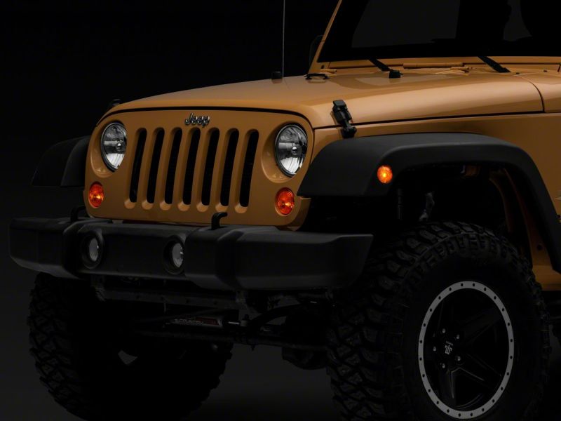 

Raxiom J150569 - RAXJ150569 - Raxiom 07-18 Jeep Wrangler JK Axial Series Replacement Turn Signal Lamps- Amber - Shipped in Europe - Tuningsupply.com
