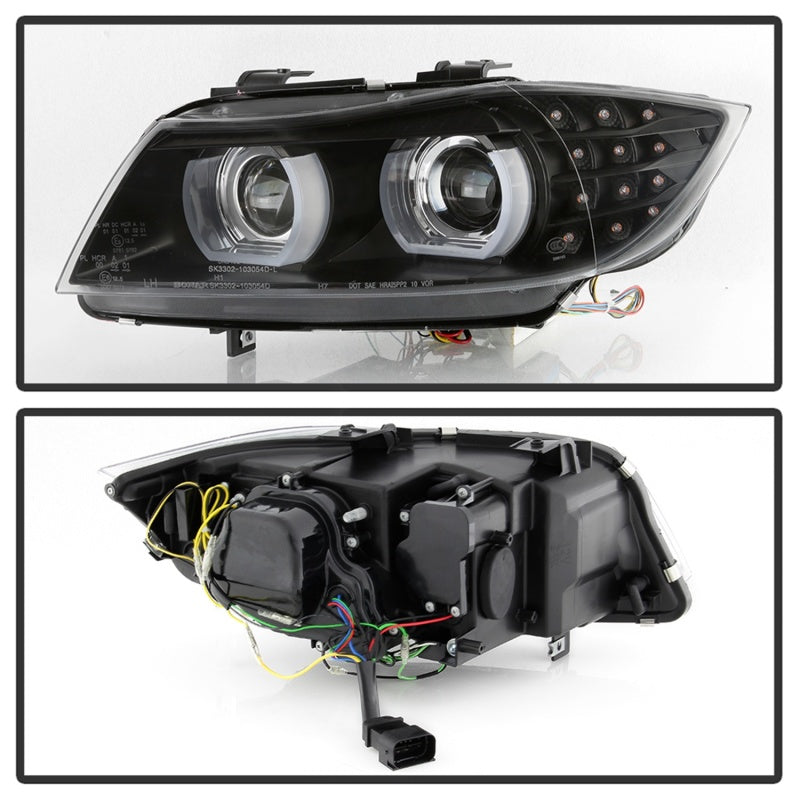 

SPYDER 5086488 - SPY5086488 - Spyder 09-12 BMW E90 3-Series 4DR Projector Headlights Halogen - LED - Black - PRO-YD-BMWE9009-BK - Shipped in Europe - Tuningsupply.com
